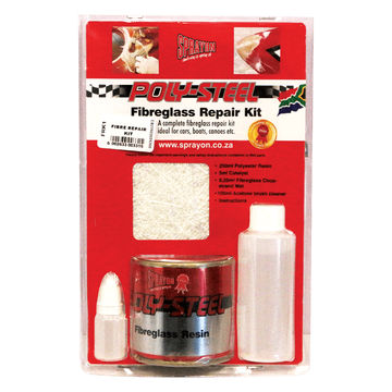 Sprayon Fibreglass Repair Kit - 4 Pack