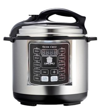 6L Multi-Function Digital Smart Pressure Cooker - Stainless Steel