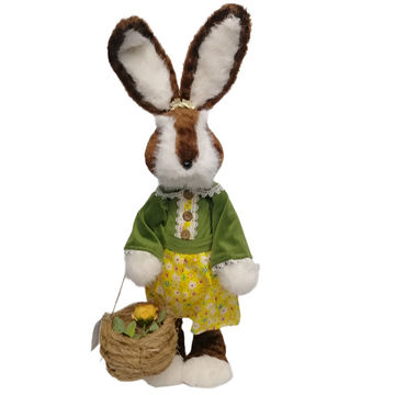 Fluffy rabbit - Girl 58cm