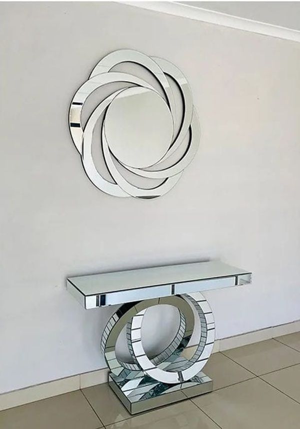 Prestige Home - Cosmos Console Table and Mirror Set
