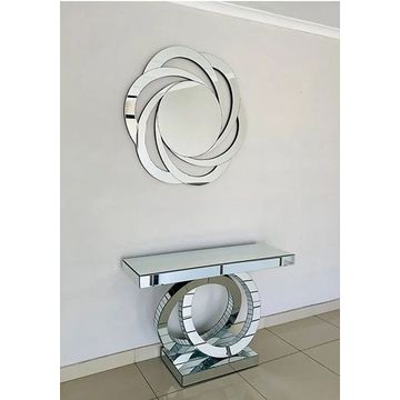 Prestige Home - Cosmos Console Table and Mirror Set