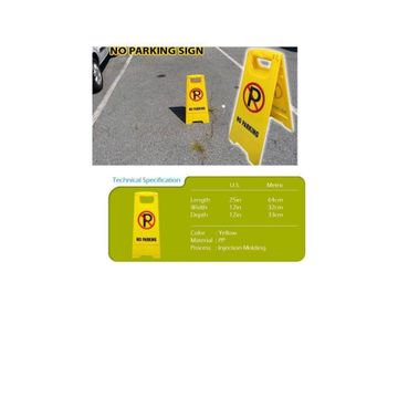 No Parking Signs Floor Sign