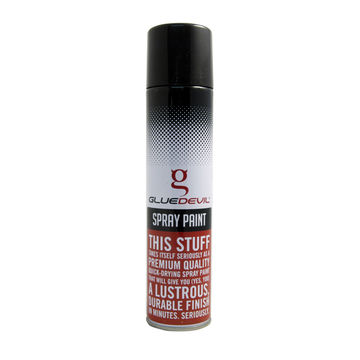 Glue Devil - Spray Paint - Heat Resistant - Black - 300ml