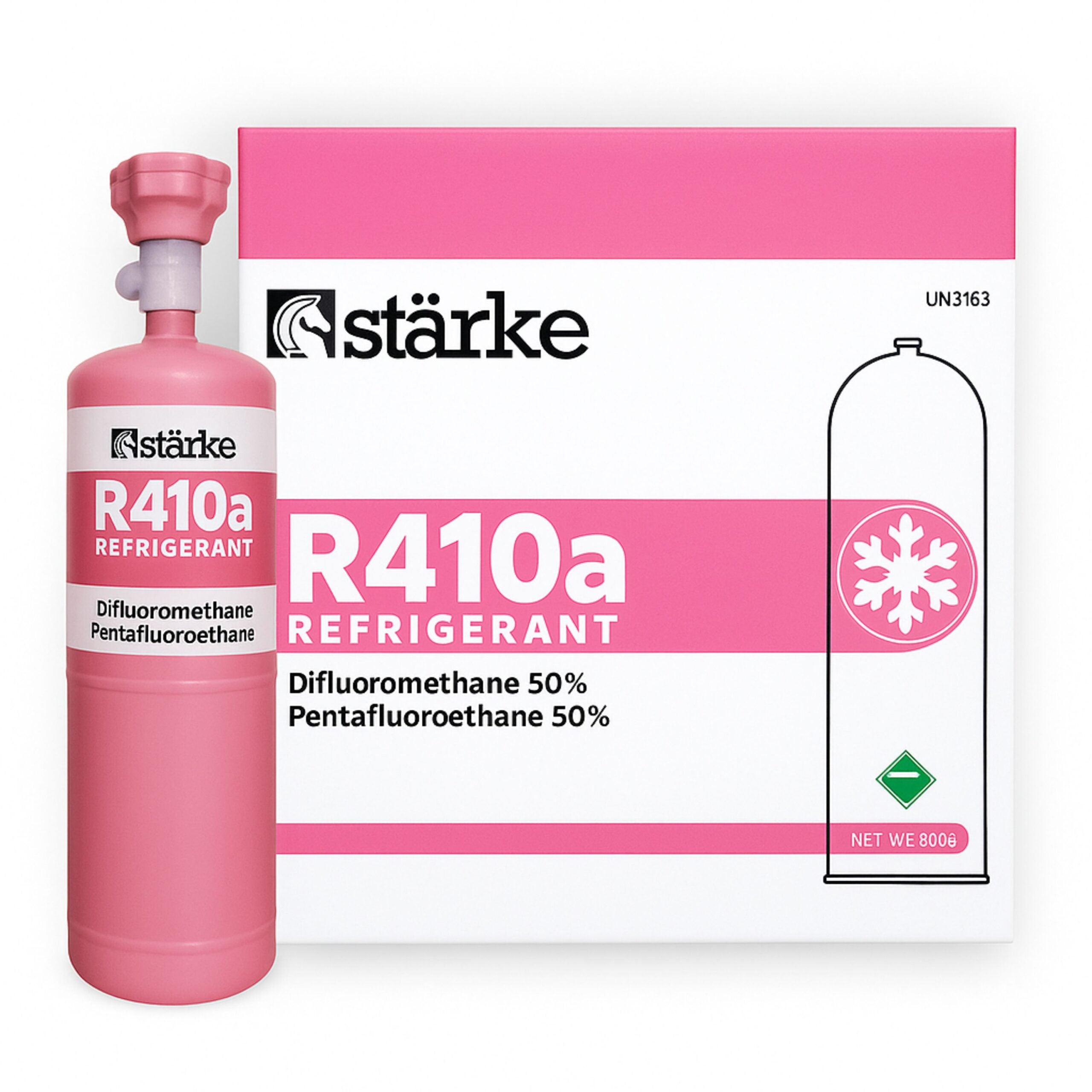 Starke R410a Refrigerant Gas 800g Can Pack of 12