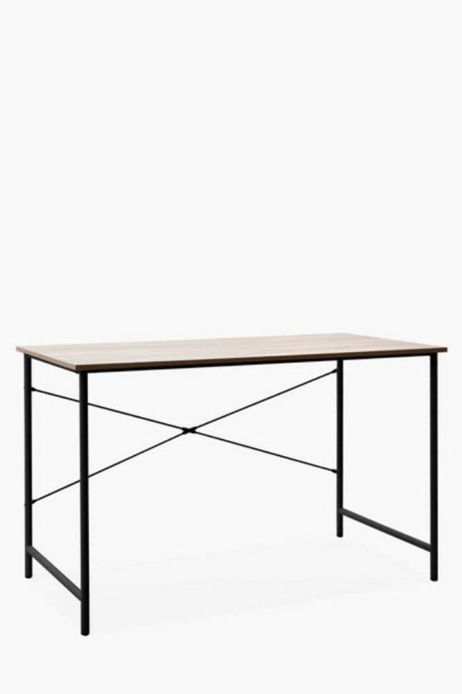 STUDENT CROSS DESK Metal Cross Frame 120 60 75 cm