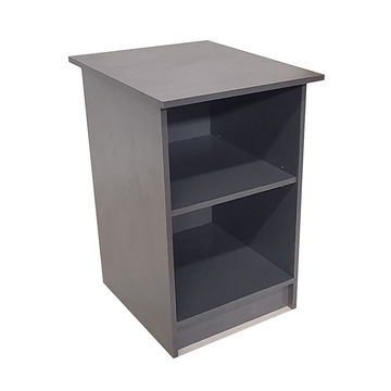 London 2 Shelf Cabinet 45cm - Storm Grey