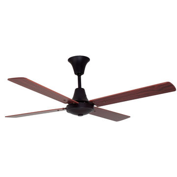 Eurolux Colonial Ceiling Fan 4 Blades Black