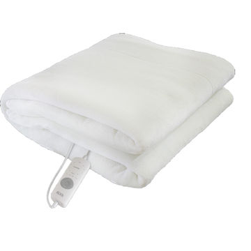 ALVA - KING - MINK FLEECE FITTED ELECTRIC BLANKET W/ELASTIC 183X188CM