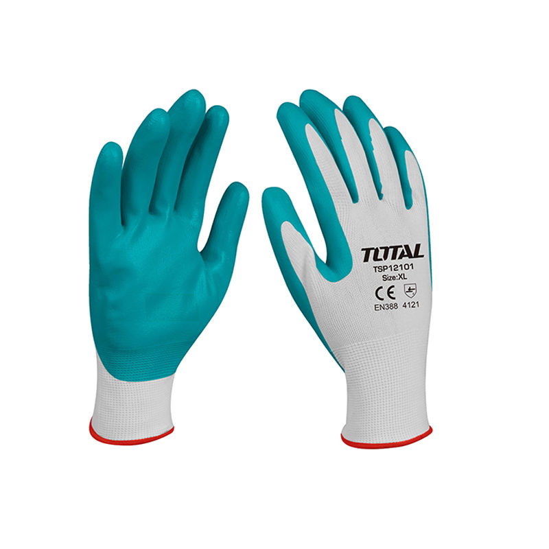 Total Tools 6 Pairs Nitrile gloves