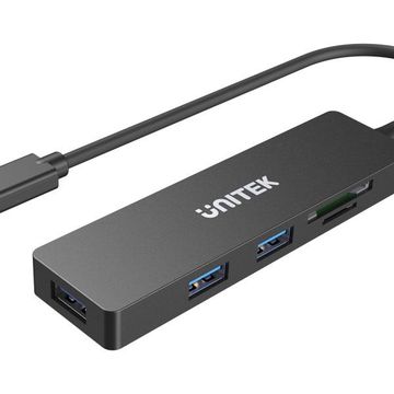 Unitek Usb3.1 Type-C 3-Port Usb Hub With Card Reader (H1108A)