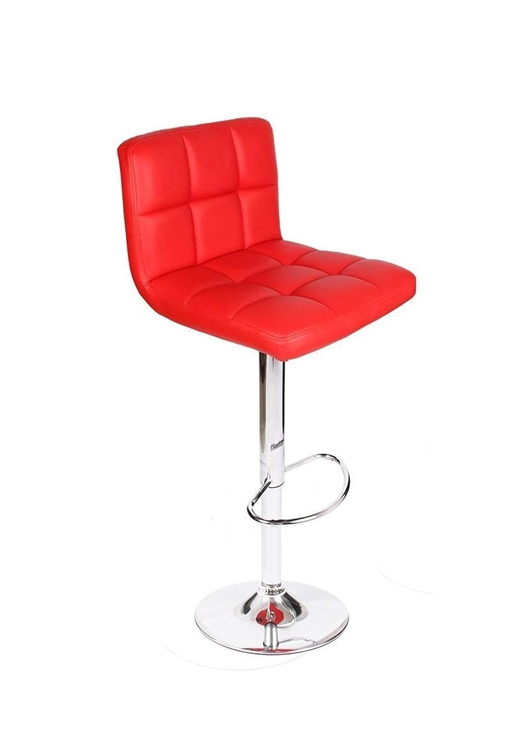 Bar Stools / Kitchen Counter Breakfast Chair/s- Red- 1 Pack