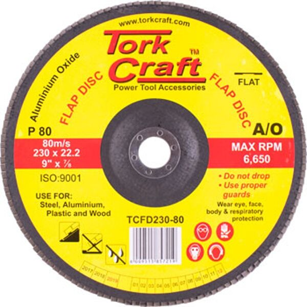 Flap Sanding Disc 230Mm 80Grit