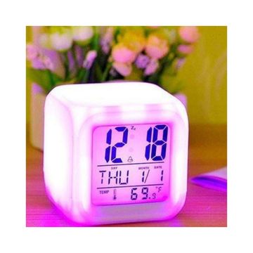 Color Change Digital Alarm Clock