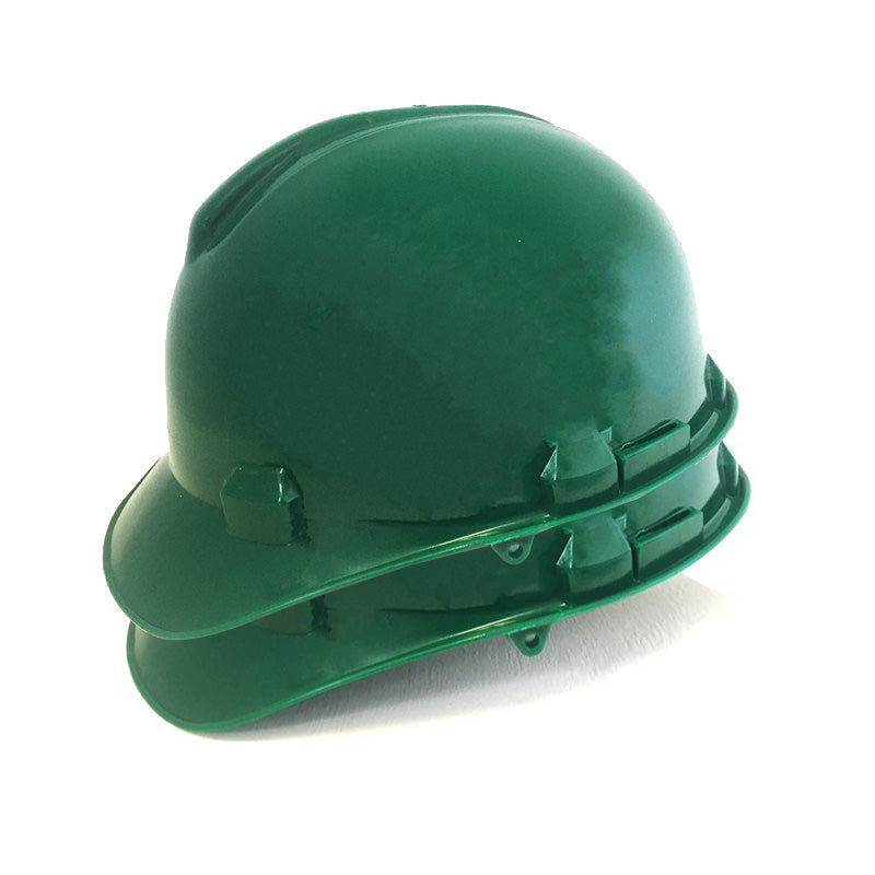 Hard Hat (Safety Cap) Green Lined ( 2 Pack )