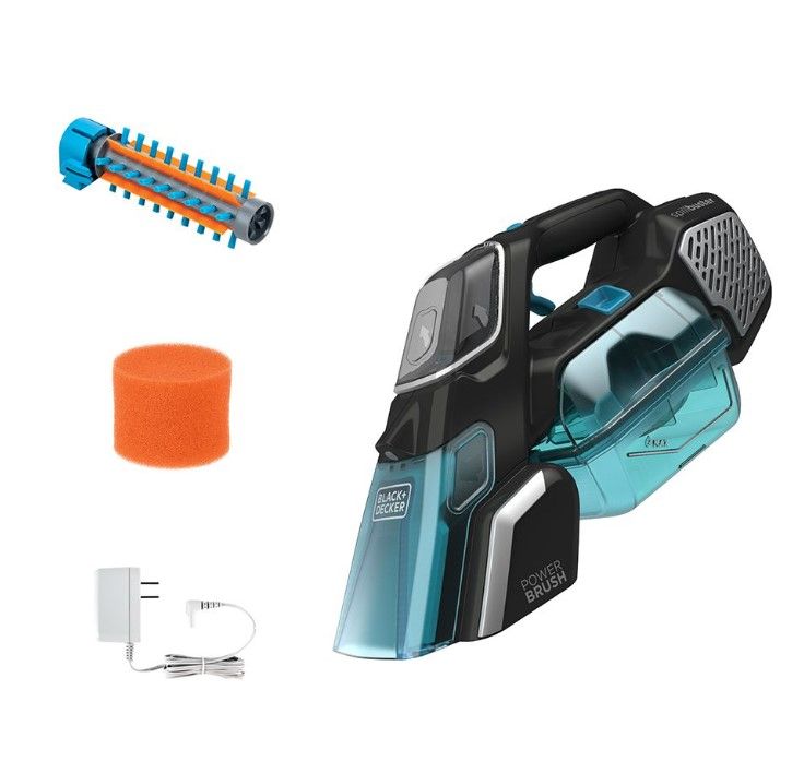 Description
From the makers of Dustbuster, Spillbuster handheld cordless spill + spot cleaner offers untouchable performance for untouchable messes. The Spillbuster handheld cordless spill + spot cleaner is perfect for tackling pet messes, kid messes, and