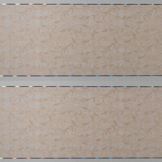 Ceiling Interior Cladding PVC for Transfer Foil Joy 8mm thick-300x3900mm-panel of 1.17m2