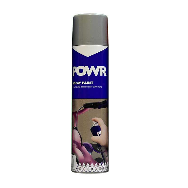 POWR Spray Paint Metal Grey 300ml