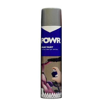 POWR Spray Paint Metal Grey 300ml