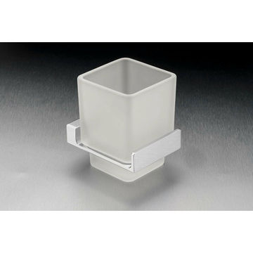 Messina Glass Tumbler Holder - Wall Mounted