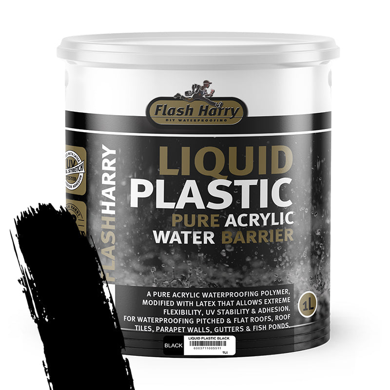 Flash Harry Liquid Plastic Black