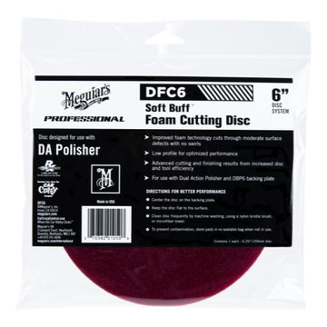 Meguiar's DA Foam Cutting Disc "6"