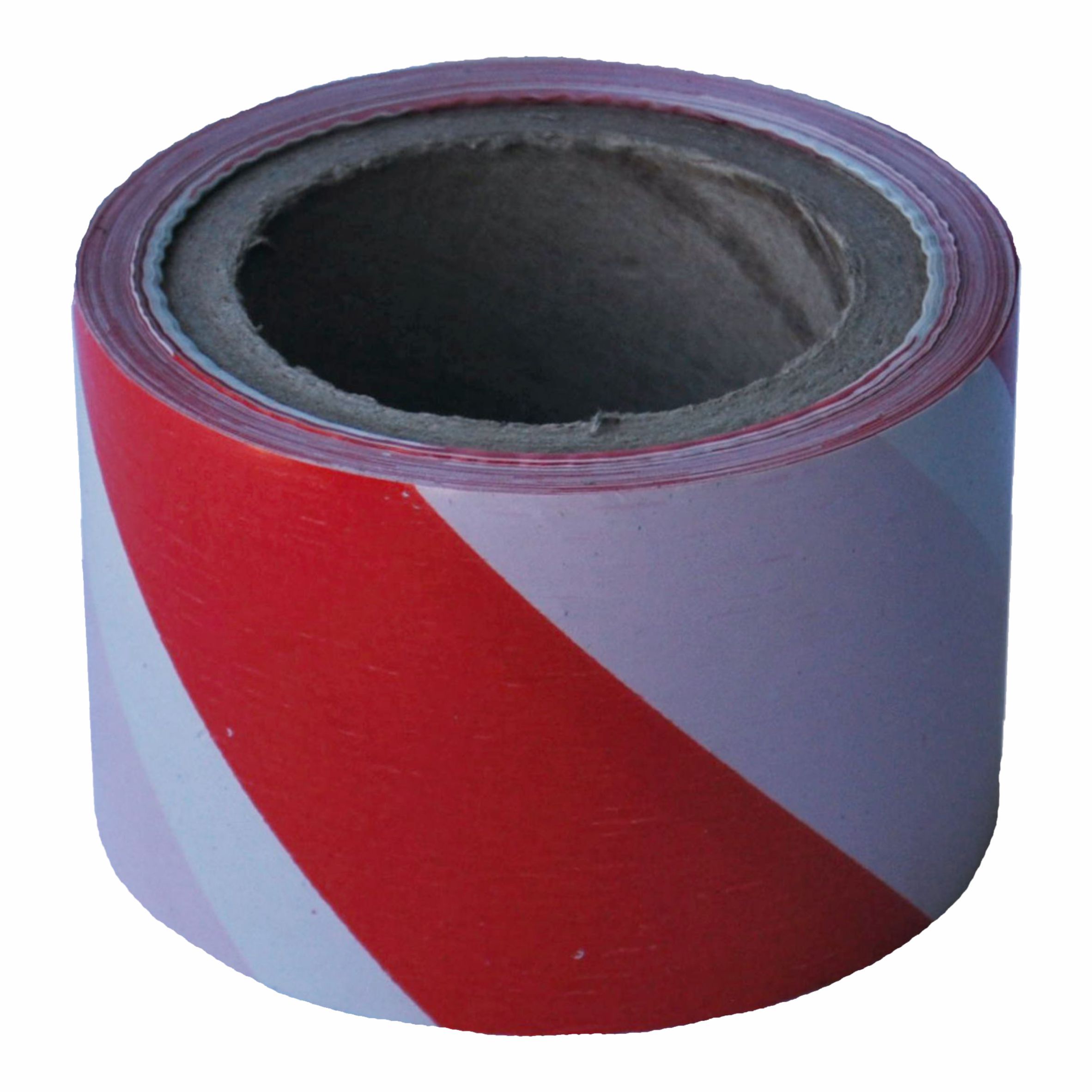 RED & WHITE BARRIER TAPE 75MM X 100M