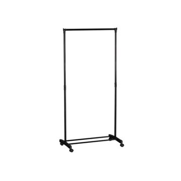 FDB Garment Rack Black 74.5 x 41.5 x 157cm
