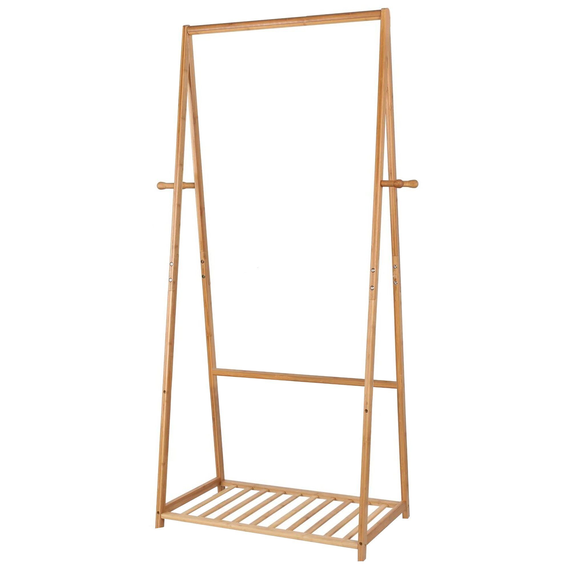 Bamboo Garment Coat Rack