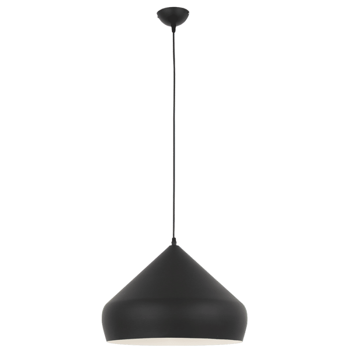 Matt Black Aluminium Pendant