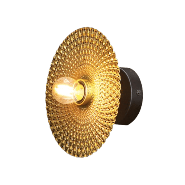 230v 40W E27 Golden Nugget Wall Light