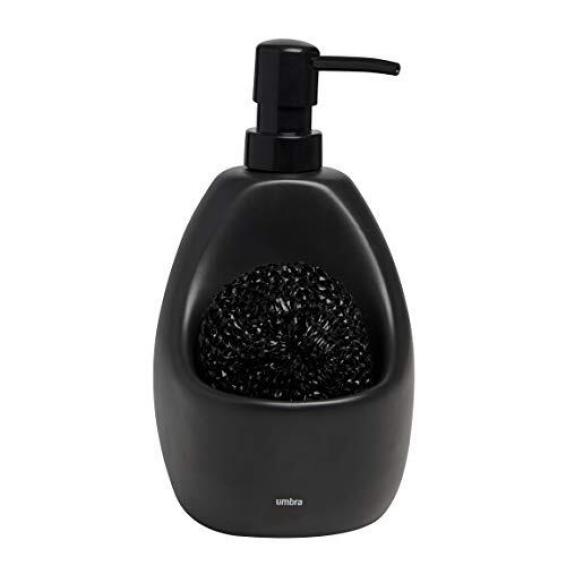 Umbra Kitchen Joey Pump And Scrubby Combo Black D12Xh23Cm