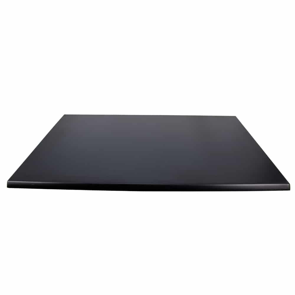 Vividitto - Werzalit Cafe Table Top 80x120cm - Siyah