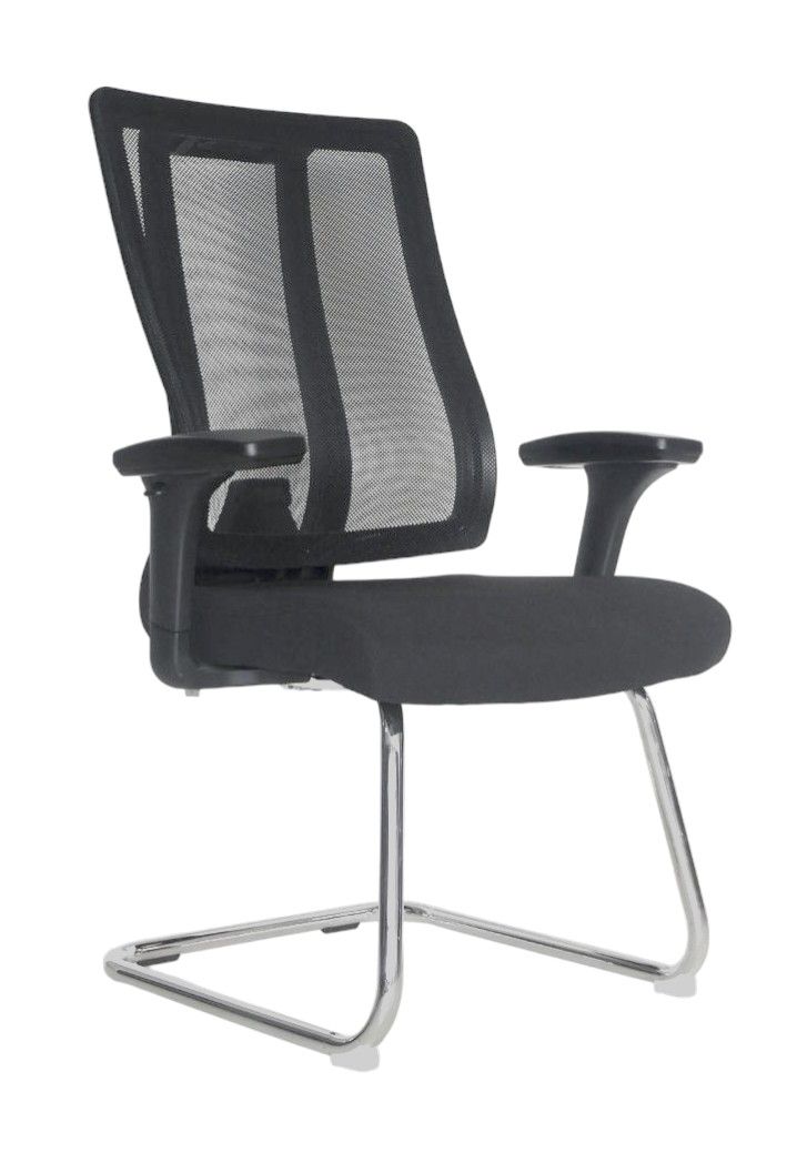 The TOCC Human Ergo Visitor Chair - Black