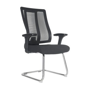 The TOCC Human Ergo Visitor Chair - Black