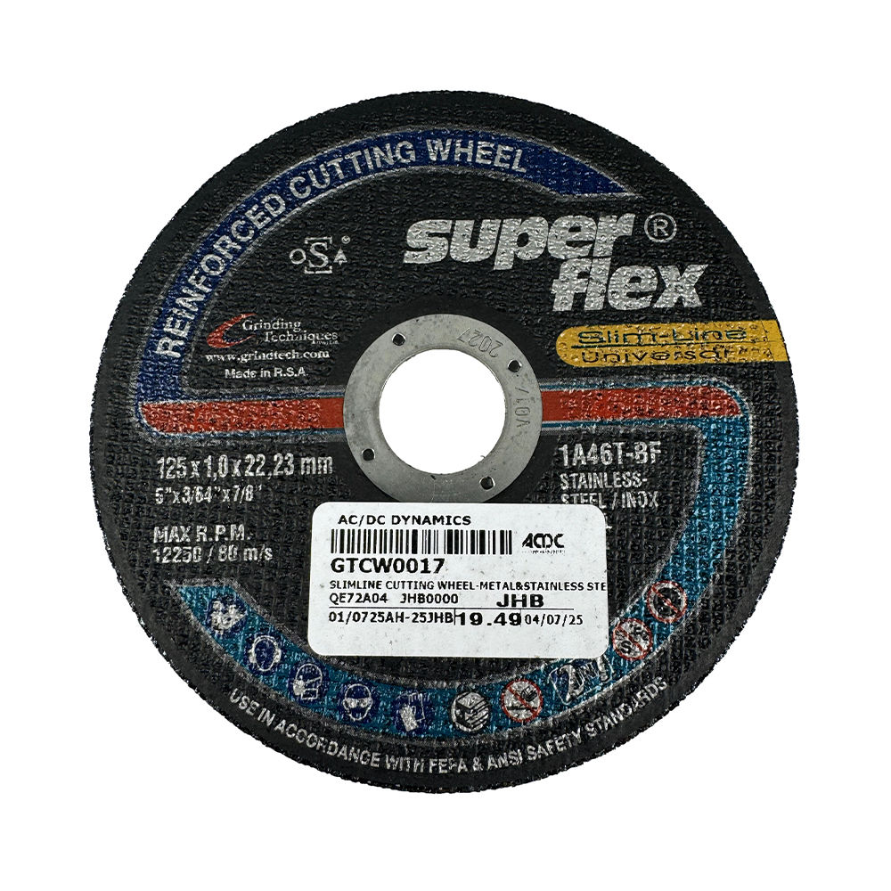 Super Flex - Slimline Metal and Stainless-Steel Cutting Wheel (125mm)