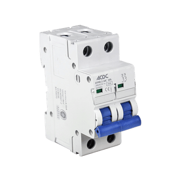 Circuit Breaker 2 Pole C-Curve 4.5KA 40A
