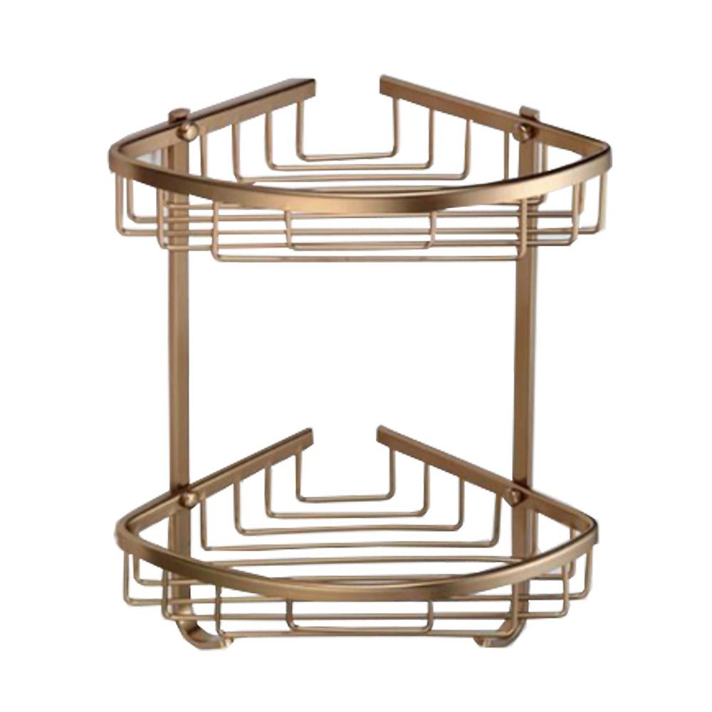 Trendy Taps Premium Quality Brass Corner Shelf