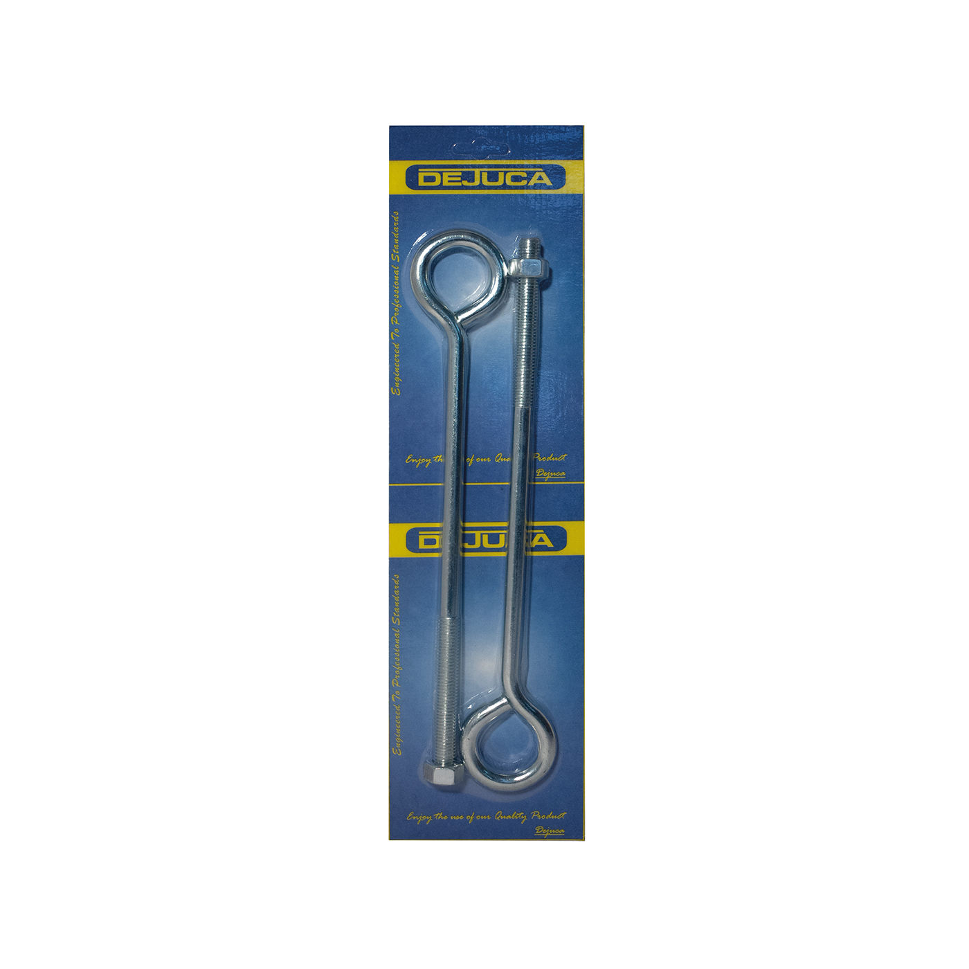 Dejuca - Eye Bolt with Nut - 12mm X 300mm - 2/pkt