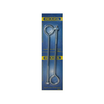Dejuca - Eye Bolt with Nut - 12mm X 300mm - 2/pkt
