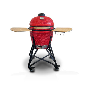 Kamado JAN Large Ceramic Grill Kit - Red