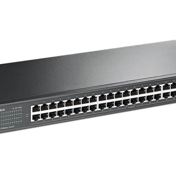 Tp-Link 48-Port Gigabit Rackmount Switch - Efficient Networking Solution