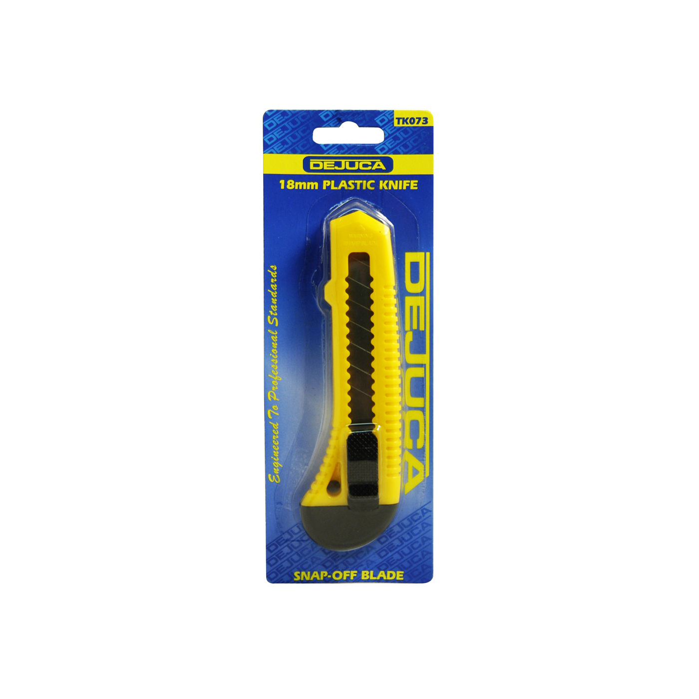 Dejuca - Knife - Snap-off Blade - Plastic - 18mm - 10 Pack
