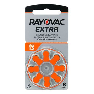 Ray-O-Vac Extra Hearing Aid Batteries - Size 13 (8 pack)