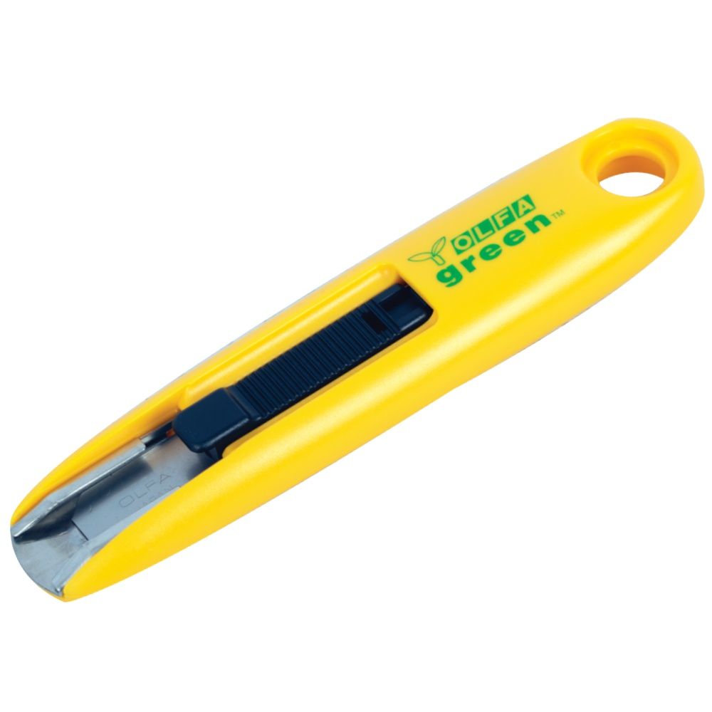 Olfa - Safety Cutter - Recycled Green W/12.5mm Blade Box - 2 Pack