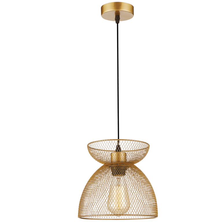 Iron Pendant     1 x 40W (9W) ES