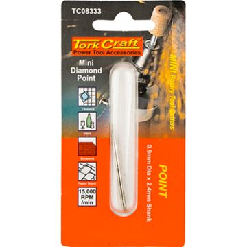 Mini Diamond Point 0.9Mm Point 2.4Mm Shank