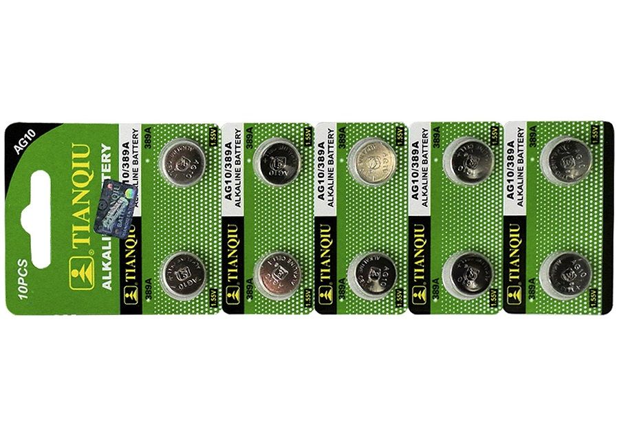 AG10/LR54/389/1130 battery 10pc