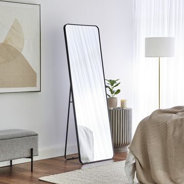 KC Furn- Black Framed Mirror