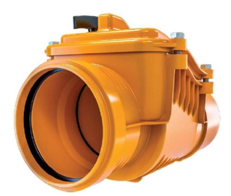EDT Backwater Valve 160mm - Single Flap