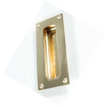 Square flush handle 100mm